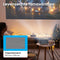 Auronic Beamer - Mini Beamer - 10.000 Lumen - WiFi - 1080P Full HD - Inclusief projectiescherm - Wit