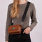 Furla 1927 Soft Mini Crossbody 20 - Dames Crossbodytas - Cognac/Zwart