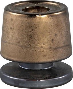 PTMD kandelaar tatum koper keramiek rond l