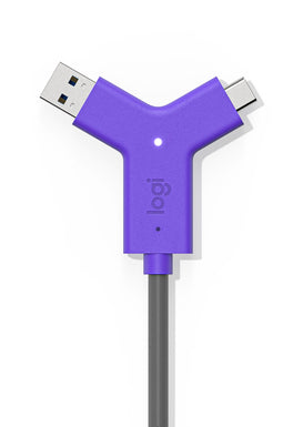 Logitech Swytch - AV-extender - BYOM laptopkoppeling voor vergaderruimtes - Grafiet