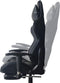 Gamestoel bureaustoel Thomas - racing gaming camouflage - met voetsteun - verstelbaar