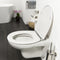 Tiger Boston - WC bril - Soft Close - Easy Clean - Duroplast - Wit / Chroom