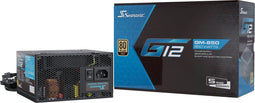 Seasonic G12 GM - Voeding 850 W - 80 PLUS Gold - Zwart