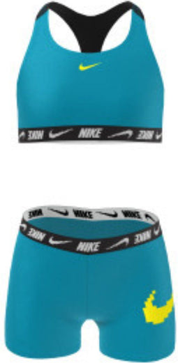Nike Swim - RACERBACK SPORT BIKINI - Enkel topje - Blauw (M)