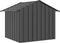 vidaXL - Hondenhok - met - dak - 131x101x102 - cm - gegalvaniseerd - staal