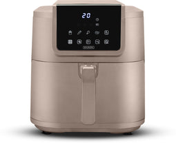 Bourgini Slimfit Airfryer XXL - Heteluchtfriteuse 8 liter 1700W PFAS vrij - Beige