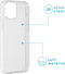 iMoshion Hoesje Geschikt voor iPhone 13 Mini Hoesje Siliconen - iMoshion Softcase Backcover smartphone - Transparant