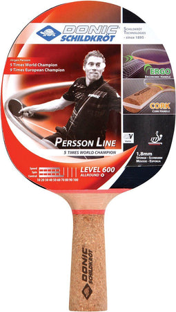 Donic Schildkröt Tafeltennisbat Persson 600 Zwart