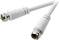 SpeaKa Professional SP-7869980 - Satelliet Aansluitkabel F-stekker naar F-stekker 10 m - Wit