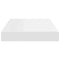 vidaXL - Wandschappen - zwevend - 40x23,5x3,8 cm - MDF - wit (2 stuks)