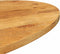 vidaXL - Tafelblad - ovaal - 140x60x2,5 - cm - massief - mangohout