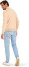 Mario Russo Half Zip Sweater - Trui Heren - Sweater Heren - Coltrui Heren - 3XL - Beige