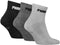 Puma Quartersokken Cushioned New Generation - 3-pack - Grey Melange (3 paar)