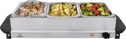Tristar BP-6283 - Buffetwarmer 200W - 3 x 1,4 Liter - RVS (4,2 liter)