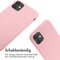 iMoshion Hoesje Geschikt voor iPhone 11 Hoesje Met Koord - iMoshion Siliconen hoesje met koord - Roze