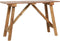 vidaXL - Wandtafel - 130x40x80 - cm - gemengd - gerecycled - hout