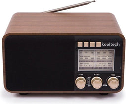 KoolTech Funk Retro Radio - AM/FM met Bluetooth - Bruin