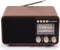 KoolTech Funk Retro Radio - AM/FM met Bluetooth - Bruin