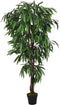vidaXL - Kunstplant - mangoboom - 600 - bladeren - 150 - cm - groen