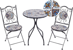 CIVITA - Balkonset - Zwart - Metaal