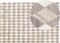 SESLICE - Patchwork vloerkleed - Beige - 160 x 230 cm - Jacquard
