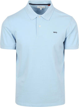 McGregor Piqué Polo - Heren - Regular-Fit - Lichtblauw - Maat 3XL