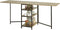 SoBuy FWT62-N - Klaptafel - Opklapbaar met 2 Kleppen - Bruin