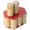 Inzet voor gereedschapsaccu NiMH 14.4V 1.5Ah voor zelfmontage passend voor Alpha-Tools AccuPack 14.4