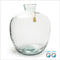 Eco Glas Fles vaas (Hoogte 55 Diameter 45/13 CM)
