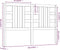 vidaXL - Hoofdbord - 166x4x100 - cm - massief - grenenhout - honingbruin