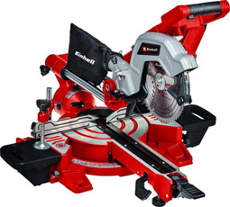 Einhell TE-SM 216 Dual - Elektrische Radiaal Afkort-/Verstekzaag - 1800W 5000 t/min - Zaagblad Ø216 mm