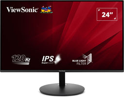 ViewSonic VA24E1-H - Monitor - 24" Full HD 1920x1080 120Hz IPS - Zwart
