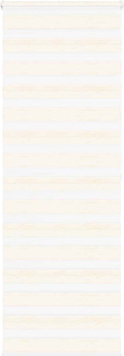 vidaXL - Zebra - rolgordijn - 85x200 - cm - stofbreedte - 80,9 - cm - marmerbeige