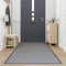 vidaXL - Deurmat - 115x400 - cm - grijs