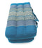 Meditatie en yoga zitkussen matje opvouwbaar draagbaar 40 cm x 40 cm x 7 cm Blauw