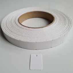 Klika - Hangetiket op rol 17x25mm blanko 2000 st - 13 stuks