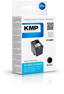 KMP H168BX - Inktcartridge - Zwart - Inkt op pigmentbasis