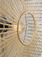 GOOD&MOJO Wandlamp Bromo - Bamboe - Ø60cm - Binnen Scandinavisch,Bohemian