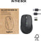 Logitech MX Anywhere 3S - Draadloze muis - 8000 DPI - Grafiet