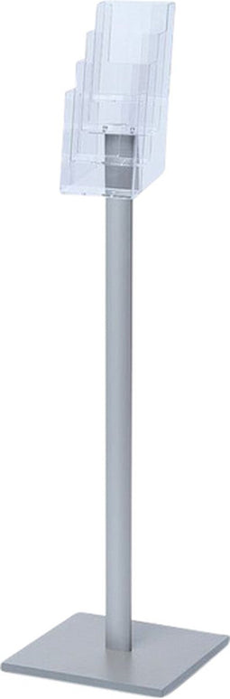 Brochurehouder quan met standaard 4x 110x140x30mm