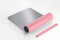 Sigel SI-SA605 - Bureauonderlegger - Dubbelzijdig - 80 x 30 cm - Roze/Zilver