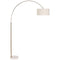 Vloerlamp Home ESPRIT Wit Beige Gouden 126 x 40 x 193 cm