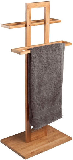 Handdoekrek Bamboe DubbelBathroom Solutions