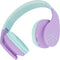 PowerLocus P1 - Kinder Koptelefoon Draadloos - Veilig volume 85 dB - Paars/Teal