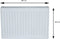Plieger Compact Paneelradiator Type 22 - 1403 Watt - 60 x 80 cm - Wit