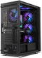 Nox Hummer Horus - ATX Semi-toren - E-ATX Mini-ITX Gaming PC - Zwart