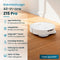 EZIclean Z15 Pro - Robotstofzuiger met Dweilfunctie - Zelfreinigend basisstation - Wit