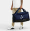 Nike Sporttas - M - 60 liter - 2 vakken met ritssluiting - navy zwart wit