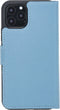 NorthLife Geschikt voor iPhone 11 Pro - Leren Afneembare 2-in-1 bookcase telefoonhoes - Lichtblauw