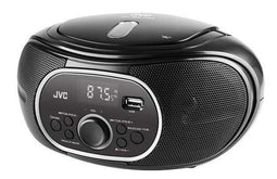 JVC RD-E221B - Radio met CD - Boombox - Zwart